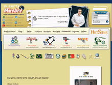 Tablet Screenshot of maebee.com.br